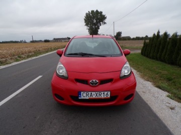 Toyota Aygo I 2009 TOYOTA AYGO 1.0 BENZ AUTO Z NIEMIEC ZAREJESTROWANA