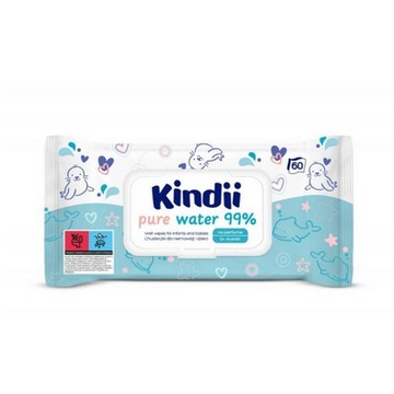 Chusteczki Nawilżane Kindii Pure Water 60 szt.