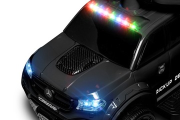 Большой xxl езда для детей 6 колес светодиод