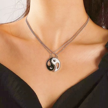 ОЖЕРЕЛЬЕ «ДРУЖБА» ДЛЯ ПАРЫ ИНЬ ЯН. КОМПЛЕКТ