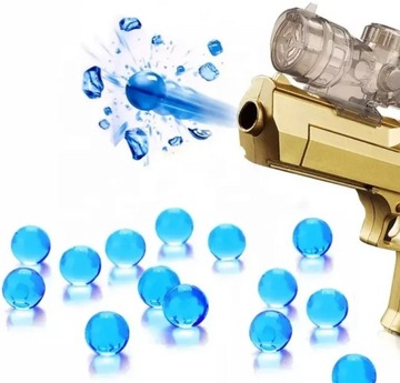 Цветные шарики из водного геля для цветов, гидрогелевый картридж для пистолетов, 20 000 зл.