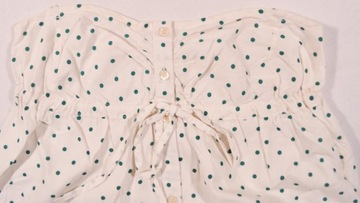 LEE sukienka POLKA DOT white DRESSY _ S