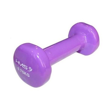 Hantelka winylowa ciężarek HMS 0,75kg