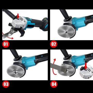 Угловая шлифовальная машина для резки и универсальной полировки