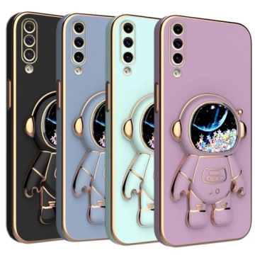 ЧЕХОЛ ASTRONAUT 6D ДЛЯ SAMSUNG A50 СИЛИКОНОВЫЙ + СТЕКЛО