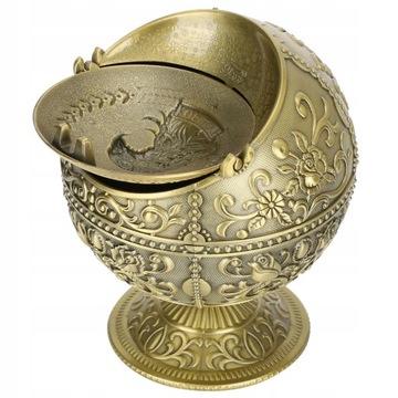 Retro popielniczka z pokrywką Globe Eagle