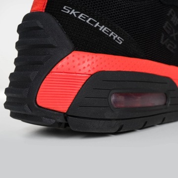 Buty męskie sneakersy Skechers Extreme SKECH AIR OUTDOOR SKÓRA 232256-BKRD