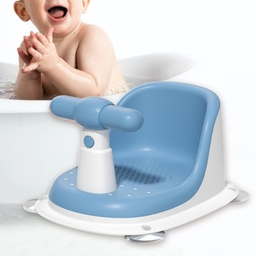 Стульчик для купания, кормления и игр BLUE Layette для новорожденного