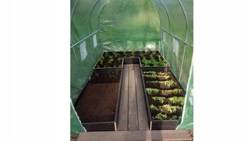 САДОВАЯ ФОЛЬГА ТУННЕЛЬ ТЕПЛИЦА 2х3м ФОЛЬГА 6м2 + садовая верёвка 3Х2 м2