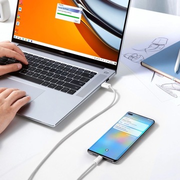КАБЕЛЬ BASEUS USB TO USB-C СЕРИИ DYNAMIC 100 Вт, 2 М КАЧЕСТВА + СТИЛУС