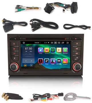 RADIO 2DIN ANDROID AUDI A4 B6 B7 SEAT EXEO CARPLAY LTE DSP 4/64GB