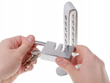 Противоугонный замок для автомобильной педали тормоза сцепления, сталь