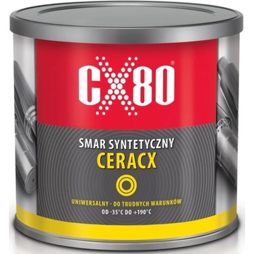 CX80 CERACX КАЛЬЦИЕВАЯ СМАЗКА, СИНТЕТИЧЕСКАЯ, ВОДОНЕПРОНИЦАЕМАЯ ДЛЯ ПРОКАТНЫХ СТАН И ПОДШИПНИКОВ 500G