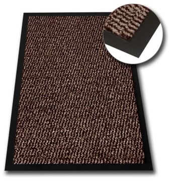 WYCIERACZKA POD DRZWI WEJŚCIOWA ZEWNĘTRZNA MATA DO BUTÓW GRUBA GUMA 60X90CM