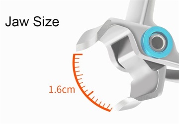 Кусачки для ногтей с развитым пальцем