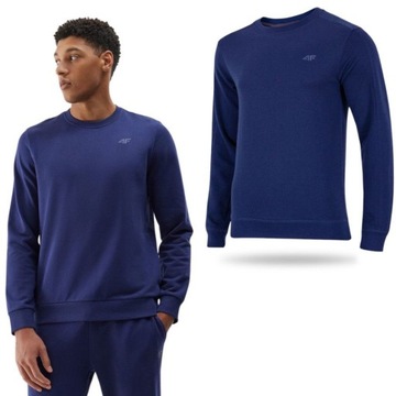 BLUZA MĘSKA 4F DRESOWA SPORTOWA CIEPŁA WYGODNA NA CO DZIEŃ
