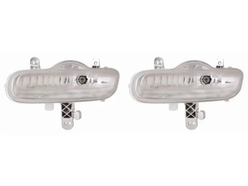 2X SVĚTLA SMĚROVKA ABAKUS PŘEDNÍ L+P DO FIAT PANDA III