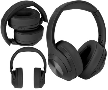 SŁUCHAWKI BT BEZPRZEWODOWE NAUSZNE KRUGER&MATZ BLUETOOTH 5.3 MIKROFON MOCNE