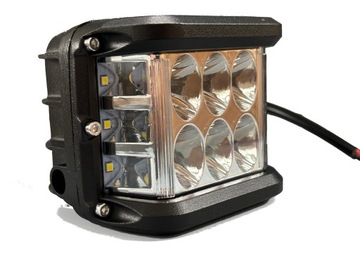 Lampa robocza LED HALOGEN 36W 2900lm PRO CUBE szerokokątna 6500K 2 funkcje