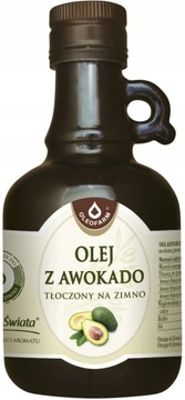 OLEOFARM Olej z awokado tłoczony na zimno 250 ml