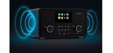 ЦИФРОВОЕ ИНТЕРНЕТ-РАДИО MD88069 DAB+ FM USB BT ЦВЕТНОЙ ДИСПЛЕЙ