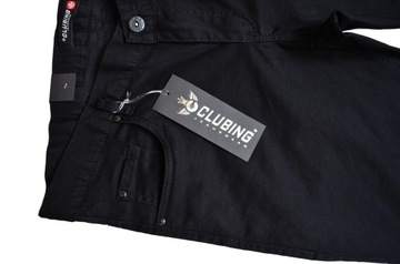 DUŻE DŁUGIE spodnie Clubing jeans 140-142 pas L36