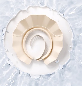 NICEKIDS PREMIUM ПЛАВАТЕЛЬНЫЙ МОСТ, КАПЮШОН ДЛЯ МОЙКИ ГОЛОВЫ, ДЕТСКАЯ ВАННА, БЕЖЕВЫЙ