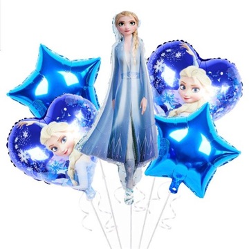 BALON FOLIOWY ZESTAW ELZA FROZEN KRAINA LODU E1