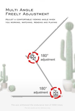 Подставка для ноутбука ProDesk, держатель подставки СЕРЕБРЯНЫЙ