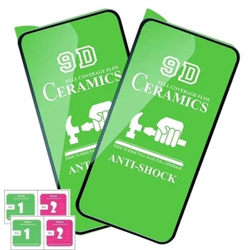 2 ГИБРИДНЫХ СТЕКЛА ДЛЯ SAMSUNG A55 5G КЕРАМИЧЕСКАЯ ПЛЕНКА 9D 3D ПОЛНЫЙ ЭКРАН