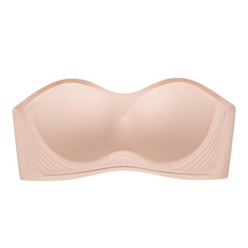 Women Strapless Bra Invisible Bra Clothing Skin XL