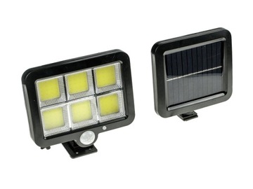 Галогенный солнечный светодиодный прожектор для наружного освещения с датчиком движения