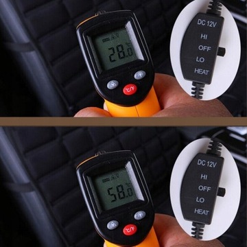 Универсальная подушка для автомобильного сиденья 12 В.