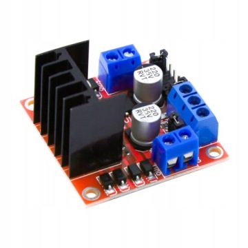 МОДУЛЬ КОНТРОЛЛЕРА ШАГОВОГО ДВИГАТЕЛЯ L298N, СОВМЕСТИМЫЙ С ARDUINO