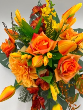 Пасха STROY для кладбища в горшке могила памятник TULIPAN букет весенний