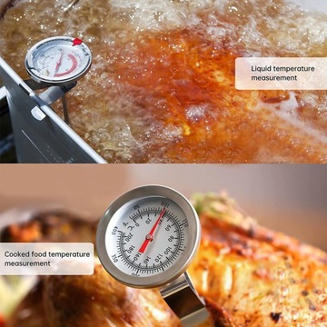 TERMOMETR Z UCHWYTAMI METALOWYMI