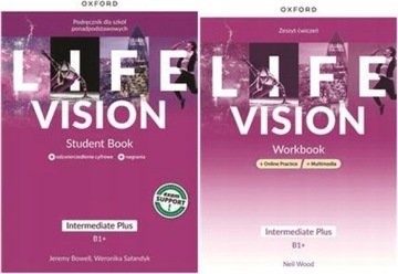 LIFE VISION INTERMEDIATE PLUS B1+ KPL. PODR.+ ĆW.
