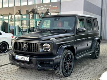 Mercedes Klasa G W464 Terenowy AMG 4.0 AMG G63 585KM 2023 Mercedes G 63 AMG Bezwypadkowy. Gwarancja 02.2028.