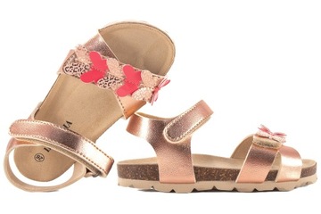 LA AZARIA 3044C03 ДЕТСКИЕ САНДАЛИИ ЛЕТНИЕ FUSBETY SALMON PINK BUTTERFLY R 32