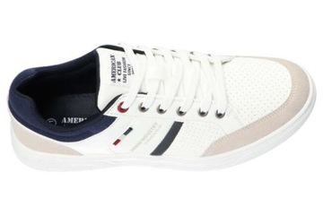 AMERICAN TU06 ADIDASY PÓŁBUTY BUTY MĘSKIE WHITE 41