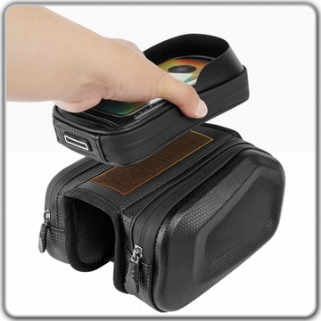 Водонепроницаемый ДЕРЖАТЕЛЬ ДЛЯ ВЕЛОСИПЕДНОЙ РОЗЕТКИ ЧЕХОЛ ДЛЯ ТЕЛЕФОНА СУМКА В РАМЕ НАСТЕННАЯ СУМКА