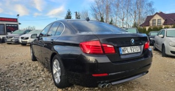 BMW Seria 5 F10-F11 Touring Facelifting 518d 150KM 2013 BMW Seria 5 2.0 d skora heda-up nawigacja 2.0 Diesel 150KM, zdjęcie 2