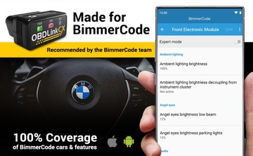 Адаптер OBDLink CX OBD2 Интерфейс BimmerCode BMW
