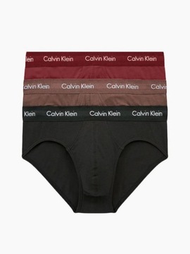 CALVIN KLEIN BRIEF - SLIPY MĘSKIE 3 PACK CZARNY L