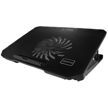 CICHA PODSTAWKA PODKŁADKA CHŁODZĄCA POD LAPTOP 15-17,3 REGULACJA NACHYLENIA