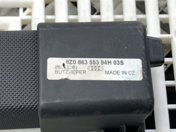 ROLETA KUFRU AUDI A2 HATCHBACK 00-05 8Z086355394H
