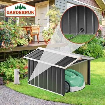 ДОМ-ГАРАЖ С АВТОМАТИЧЕСКОЙ РОБОТ-КОСИЛКОЙ