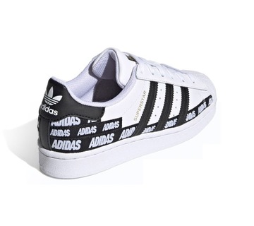 BUTY SPORTOWE MŁODZIEŻOWE DAMSKIE SKÓRZANE ADIDAS SUPERSTAR 35,5