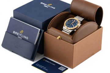 BREITLING CHRONOMAT B01 42 STEEL/RED GOLD 18K REF. UB0134101C1U1 FULL SET