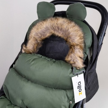 СПАЛЬНЫЙ МЕШОК ДЛЯ РЕБЕНКА ДЛЯ КОЛЯСКИ ЗИМНИЙ ТЕПЛЫЙ МЕХОВОЙ СПАЛЬНЫЙ ГОНДОЛЛА 5в1